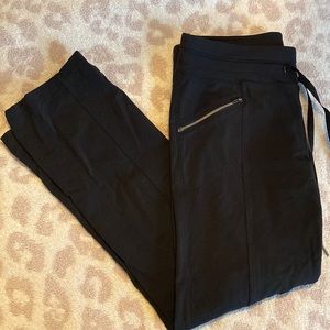 Athleta black track pants